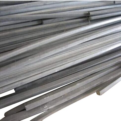 12 مم × 12 مم × 250 مم قضيب تيتانيوم Ti درجة 2 Gr.2 GR2 معدني مربع in Kuwait