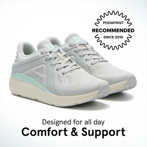 ABEO MXV Shift Walking Shoes for Women | Plantar Fasciitis Relief | Orthopedic Shoes for Women | Removable Orthotic Inserts in Kuwait