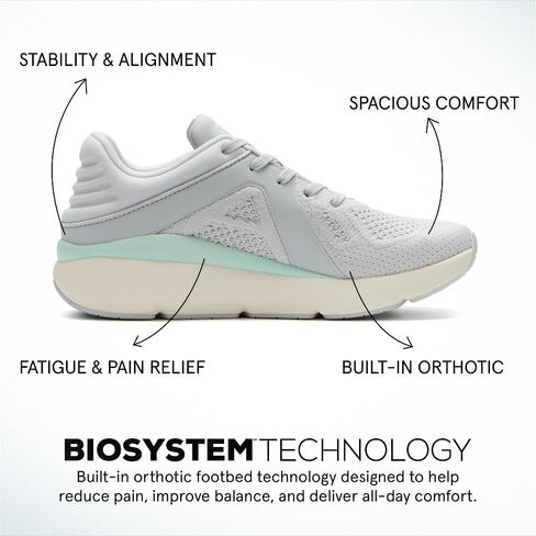 ABEO MXV Shift Walking Shoes for Women | Plantar Fasciitis Relief | Orthopedic Shoes for Women | Removable Orthotic Inserts in Kuwait