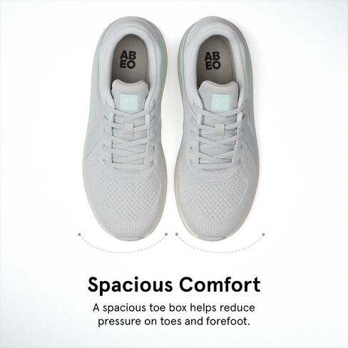 ABEO MXV Shift Walking Shoes for Women | Plantar Fasciitis Relief | Orthopedic Shoes for Women | Removable Orthotic Inserts in Kuwait
