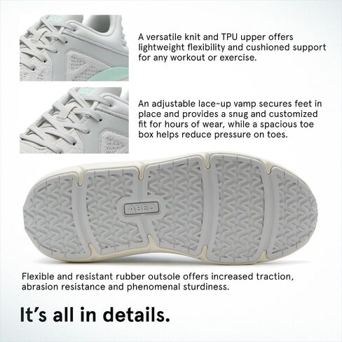 ABEO MXV Shift Walking Shoes for Women | Plantar Fasciitis Relief | Orthopedic Shoes for Women | Removable Orthotic Inserts in Kuwait