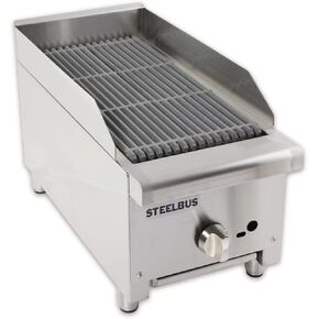 12'' Heavy duty Commercial Radiant Broiler 1 Burner Natural/Propane gas Commercial Charbroilers Restaurant Equipment BBQ outdoor Countertop Griddle