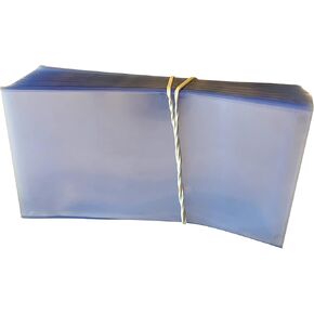 125 x 56 mm Clear Perforated Shrink Band for Glass Jars, Plastic Jars, Metal Tins and More. [Compatible Diameter Range: 2 3/4" – 3"] - Bundle of 250