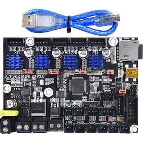 BIGTREETECH SKR Mini E3 V2.0 Control Board 32Bit Silent Motherboard Integrated with TMC2209 UART Stepper Motor Driver for Ender 3/V2/3 Pro Ender 5 3D Printer