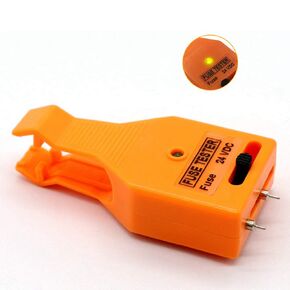 IZTOSS DC 24 V Automotive ATO/ATC ATM Blade and Glass Tube Fuse Tester Puller for Mini/Standard Blade Fuse