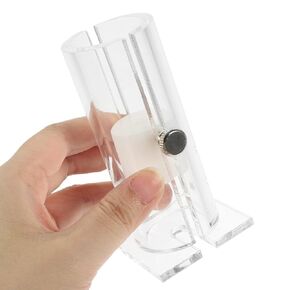 ULTECHNOVO 1pc Mouse Holder Retainers Acrylic Fixed Tube Restrainer Lab Cages& Aquariums Clear Mouse Fixing Tool Restraint Devices Acrylic Fixing Tool Mice Cages Organic Bracket