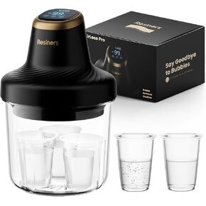 مزيل فقاعات الراتنجات Airless Pro، إزالة 99.99% من الفقاعات في 3 دقائق، حجرة فراغ 99 كيلو باسكال (20 لتر/دقيقة)، سعة كبيرة 3.2 لتر لجميع راتنجات الإيبوكسي، راتنجات الأشعة فوق البنفسجية، السيليكون، الحرف الفنية، صناعة المجوهرات (براءة اختراع)