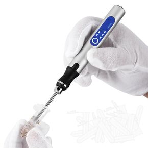 Handheld Tissue Grinder, Rechargeable Lab Tissue Miller, Portable Micro Tissue Grinder 5000/10000/18000 RPM, for Animal & Plant Sample Grinding