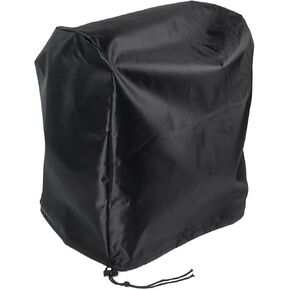 Klmnop Microscope Dust Cover, Fit Full Size Microscopes, Microscope Accessories Waterproof Microscope Cover(Black)