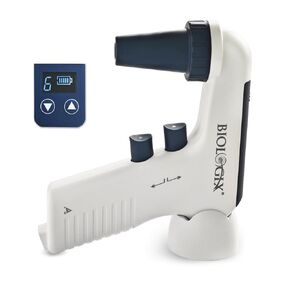 Eletric Pipette Controller, Automatic Motorzed Pipettors, 0.1-100ml Pipette Filler with Bracket for Biochemical, 6 Adjustable Speeds, LCD Display, Single-Handed Operation