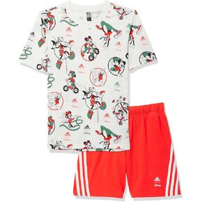 adidas Boys' Disney Mickey Mouse T-Shirt Set