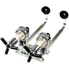 HAKUNA 2-Bottle Liquor Dispenser,Aluminum Alloy Wall Mounted Bracket Wine Spirits Liquor Dispenser Home Bar Beverage Stand Revolving Nozzle Drinkware Set Home Bar Wine Dispenser Tools