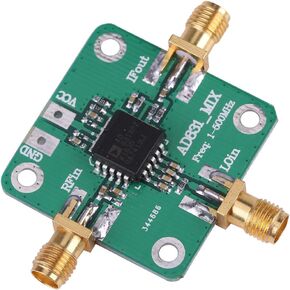 Frequency Converter AD831 Single Chip RF Mixer Radio Frequency Conversion Module for HF and VHF Receiver, 0.1-500MHz