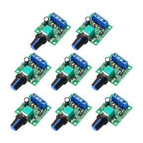 8Pcs 1.8v 3v 5v 6v 7.2v 12v 2A 30W Low Voltage DC Motor Speed Controller PWM 1803BK 1803B Adjustable Driver Switch