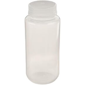 United Scientific® Unistore™ - Sample Containers with Lids - Laboratory Grade Polypropylene Wide Mouth Reagent Bottle - 16 Oz Bottles with Screw Caps (500ml), Plastic Bottles with Lids, Pack of 12