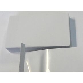 Clear Transparent Sealing Film for 96/72-well PCR Plate, Microplates Sealer, Self Adhesive, Pack of 100 Sheet