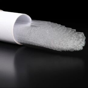 Glass Capillary Tubes, 100 mm Micro Glass Pipettes Capillary Transfer Tube with 0.3mm ID and 0.5mm OD for TLC Spotting, Pack of 1000
