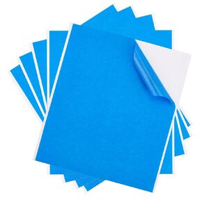 OLYCRAFT 20 Sheet Painters Tape for 3D Printers 7.9x9.8 Inch High Adhesive Tape Great for A Variety of Surfaces for Art Lab Labeling Classroom Decorations - RoyalBlue