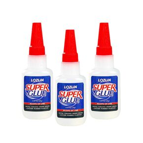 3PCS 20g Quick-Drying Universal Adhesive, Multi-Purpose for Leather, Rubber, Wood, Plastic, Metal, Glass and Stone Special Strong Resin Soft Glue