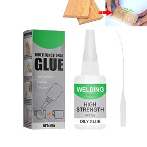Extensivek Ex01 Glue,Welding High-Strength Oily Glue,Universal Super Glue Gel,Instant Bonding,Strong Adhesion (2PCS)