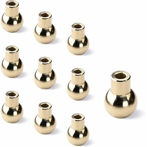 10PCS 17MM 5 Brass Ball Cnc Nozzle, Straight Hole Coolant Nozzle for Jewelry Lathes Screw Lock, High-Pressure Cutting Oil Cooling Nozzle for Jewelry Carving Milling Machines Machine Tools in Saudi Arabia