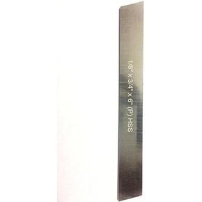 مجموعة MachEl مكونة من شفرتين شبه منحرفتين من الفولاذ عالي السرعة (HSS) مقاس 1/8 بوصة × 3/4 بوصة (عرض) × 6 بوصة (طويلة) لأدوات قطع فواصل المخرطة - صلبة وأرضية ومتينة in Kuwait