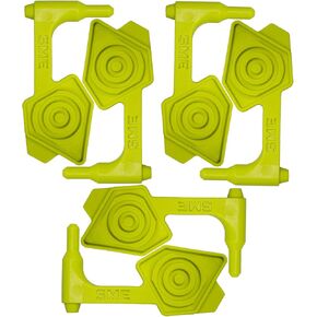 SME Chamber Safety Flag | Shooting Versatile Universal Highly Visible Bright Green Safety Empty Chamber Indicator - Pack of 6