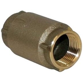 Merrill CVNL125 1-1/4" No-Lead Brass In-Line Check Valve 700 Series