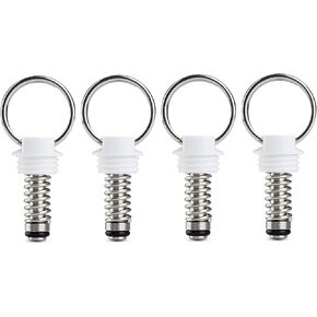 FERRODAY Corny Keg Pressure Relief Valve Corny Keg Lid Pressure Release Valve for Cornelius Keg Ball Lock Keg Lid Pressure Relief Valve for Corny Keg Lid Plastic Keg Pressure Relief Valve- 4PCS