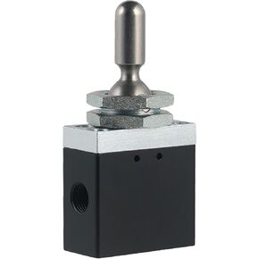 BAV020T Neutral Lockout Toggle Valve Only - Momentary Switch,with 3 Position Detents can control pumps, valves, or tailgate cylinders