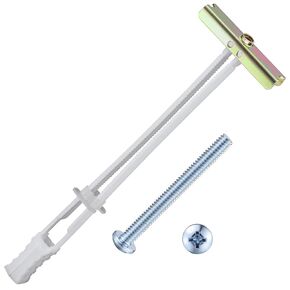 (50 pcs) Drywall Anchors 3/16-24, Bolt Anchor, Duty Hollow Wall Anchors