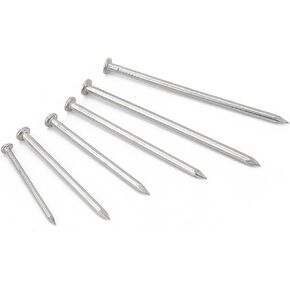 1.2 x 20mm (4/5" Length) Small Tiny Flat Nails, Wood Nails, Common Nails 100PCS
