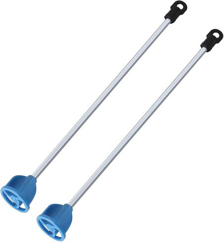 Paint, Epoxy Resin, Mud& Ceramic Glaze Mixer Paddle Blades - Power Drill Stirring Attachment - Mini Mixer Mixing Paddles 2 Pcs with Universal Shafts - Mix Cans, Buckets, Pails and Cups in Saudi Arabia