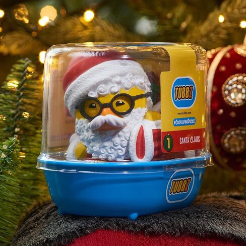 TUBBZ Mini Edition Santa Collectible Vinyl Rubber Duck Figure - Official Numskull Merchandise, Toys & Collectibles in Kuwait