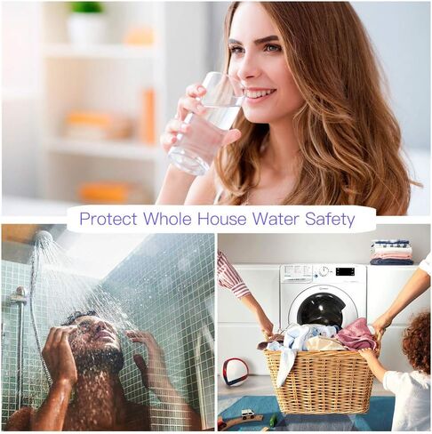 HQUA-OWS-6 فلتر تنقية المياه بالأشعة فوق البنفسجية لتنقية مياه المطبخ، 6GPM 110V 25W موديل HQUA-UV-6GPM + 1 أنبوب إضافي للأشعة فوق البنفسجية in Kuwait
