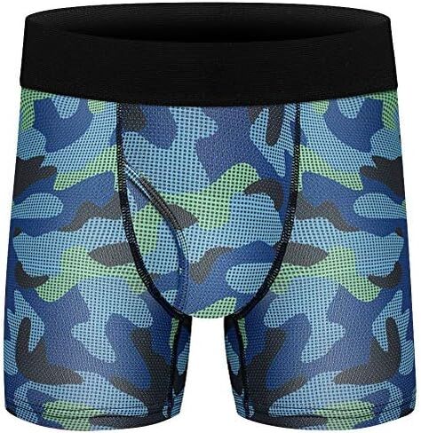 Boys Boxer Briefs Cotton Big Boys Underwear Breathable Soft Mesh Performance Sport Boxers Briefs with Fly 5 Pack 18-20 in Saudi Arabia