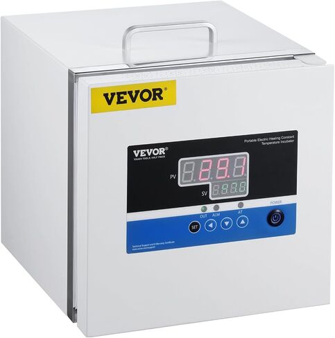 VEVOR Lab Incubator, 6L, PID Temperature Control 0-65℃, Scientific Digital Incubator, Constant-Temperature Microbiological Laboratory Incubator for Lab Cell Culture Seed Germination Medical Science in Saudi Arabia