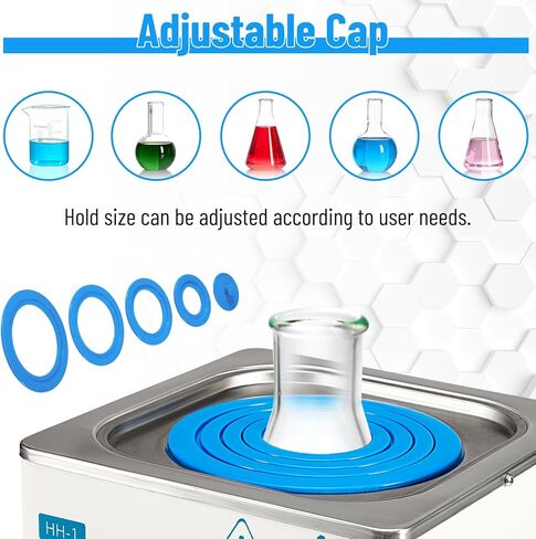 حمام مائي للمختبر 3L جهاز توقيت رقمي ترموستاتي من الفولاذ المقاوم للصدأ أجهزة تسخين المختبرات الكهربائية in Kuwait