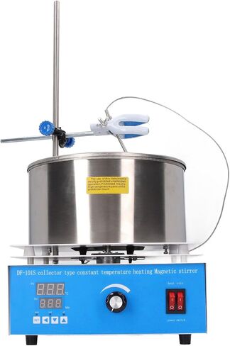 Thermostatic Water Bath, 3L Digital Thermostatic Lab Water Bath LCD Display Temperature Control Laboratory Water Bath with Magnetic Stirrer Water Bath Heater Heating in Saudi Arabia