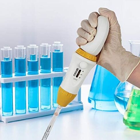 ONiLAB Lab Serological Pipette Controller, Manual Pipette Filler, 0.1-100mL,ABS, Light Blue… in Saudi Arabia