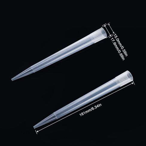 10mL Pipette Tips, 10 mL Universal Micro Pipette Tip, Polypropylene (PP), Clear, 100pcs/bag, Non-pyrogenic, DNAse/RNAse Free, Autoclable in Kuwait