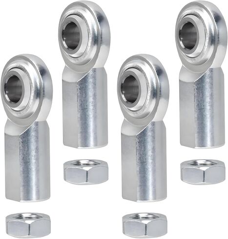 3/4"-16 Rod End Bearing Heim Joints Right Hand Female Thread Heim Joint,RH 3/4"- 16 Thread x 3/4" Bore Stainless Female Rod End Bearing with Jam Nuts(3/4-4Pcs) in Kuwait