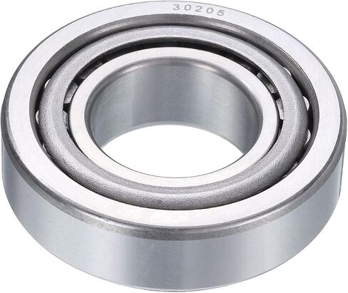 uxcell 2pcs 30205 Tapered Roller Bearing Cone and Cup, 25mm Bore x 52mm OD x 16.25mm Thick, Chrome Steel Taper Bearing Set, ABEC-5 in Saudi Arabia