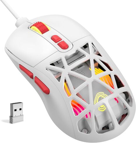 GG Gaming Mouse-Black Red in Saudi Arabia