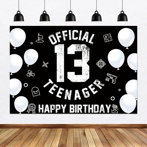YARUBA 10th Happy Birthday Backdrop, 5x3ft 10 Year Video Game On Birthday Decorations Photography Background Banner Photo Booth Studio Blue in Saudi Arabia