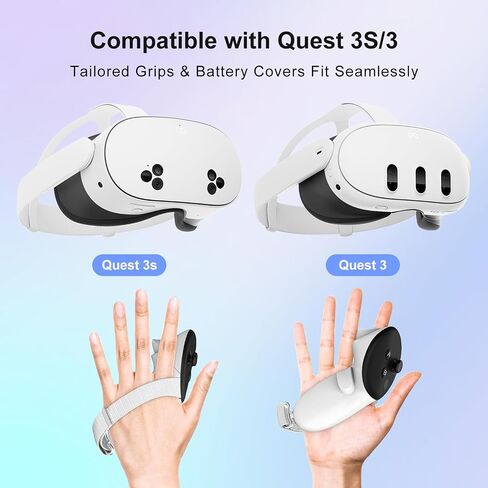Advanced VR Silicone Face Pad Cover for Meta Quest 3s, Original Headset Accessories VR Face Cushion Pad Mask for Oculus Quest 3 Headset Face Pad (White)- Enhance Comfort and Hygiene in Saudi Arabia