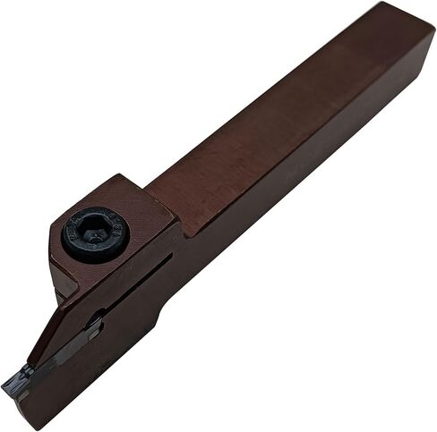 1pc 1/2In Shank MGEHR1212-2 High Quality Lathe Grooving Cut-Off Parting Tool Holder with 10pcs MGMN200 Indexable Grooving Inserts for Steel, Stainless Steel (MGEHR1212-2+ MGMN200) in Kuwait