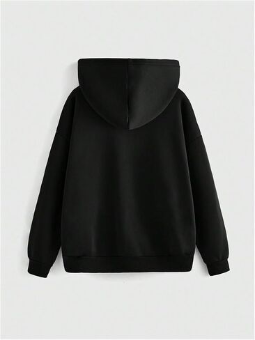 SHENHE Women's Zip Up Hoodie Sweatshirt Long Sleeve Skull Print Hooded Jacket in Saudi Arabia