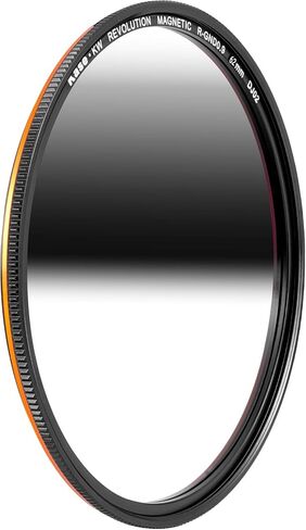 Kase Wolverine Revolution Magnetic 77mm Reverse Grad ND8 3 Stop Shockproof Tempered Optical Glass Sunset Filter & Adapter in Saudi Arabia