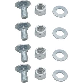 784-5581A 790-00120-0637 784-5581A-0637 Carriage Bolts Nuts for Shave Plate Scraper Bar 712-3010, 736-0242, 710-0260 (5/16-18) 5/8" - 16Pcs